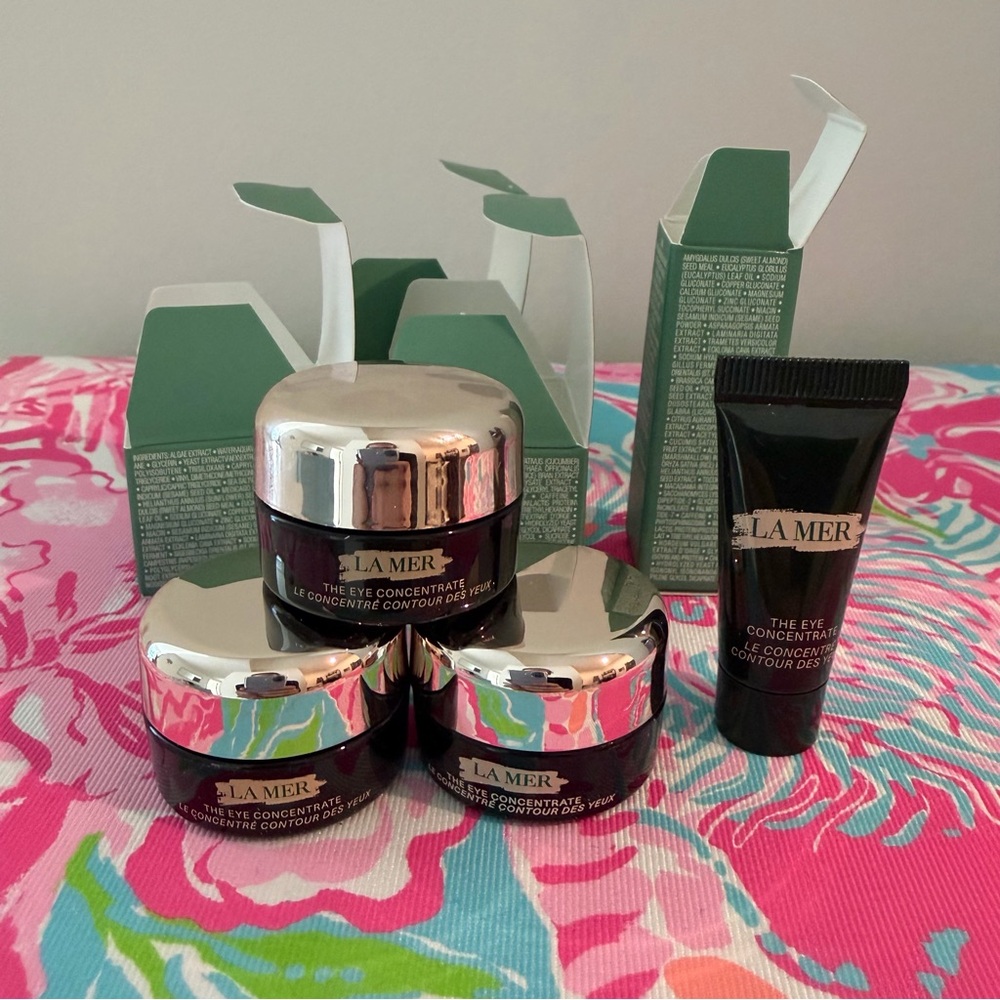LA MER The Eye Concentrate NIB 3 of 0.17oz / 5ml and 1 of 0.10oz / 3ml - Picture 2 of 6